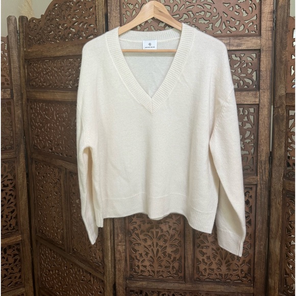 NEW Anine Bing LEE SWEATER Cashmere - Picture 6 of 7